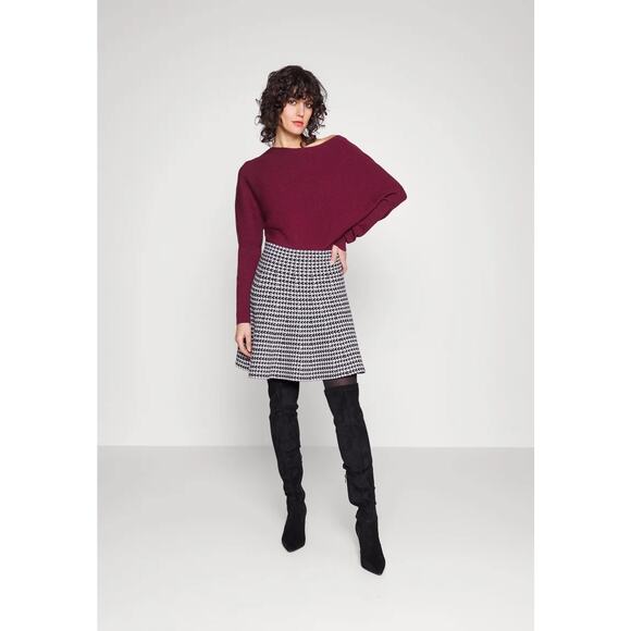Banana Republic Lenzing Ecovero Rib Knit Boat Neck Slouchy Sweater womens M new - Picture 1 of 13